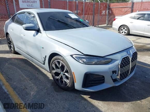 2023 BMW 4 Series 430i with VIN WBA63AV02PFP43800, listed as a IAAI auction lot 41692418 with 46,189 mi miles and . Bid and sale history available at DreamBid. Image 1.