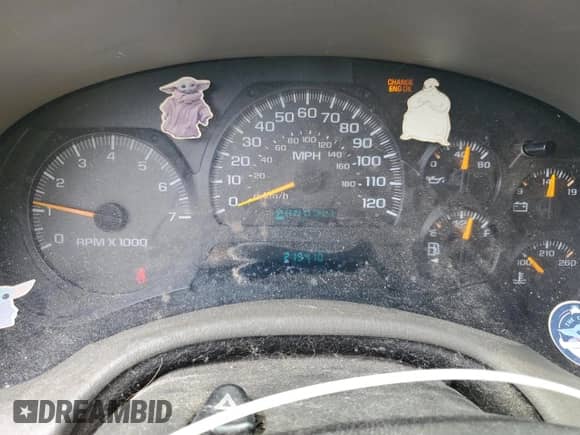 2004 Chevrolet TrailBlazer LT z VIN 1GNDT13S842345919, wystawiony jako Copart lot #68205815 z przebiegiem 219 410 mil mil oraz Szkoda całkowita • Salvage title. Historia ofert i sprzedaży dostępna na DreamBid. Obrazek 9.