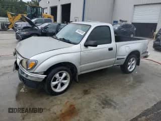 2002 Toyota Tacoma with VIN 5TENL42N42Z010806, listed as a Copart auction lot 84645105 with 199,343 mi miles and Salvage title. Bid and sale history available at DreamBid. Image 1.