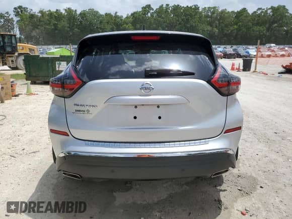 2022 Nissan Murano S with VIN 5N1AZ2AJ4NC123377, listed as a Copart auction lot 59972285 with 27,247 mi miles and Salvage title. Bid and sale history available at DreamBid. Image 6.