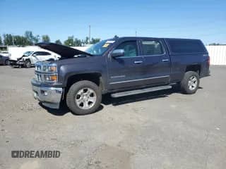2015 Chevrolet Silverado 1500 LTZ with VIN 3GCUKSEC1FG250703, listed as a Copart auction lot 65047635 with Not provided miles and Salvage title. Bid and sale history available at DreamBid. Image 1.