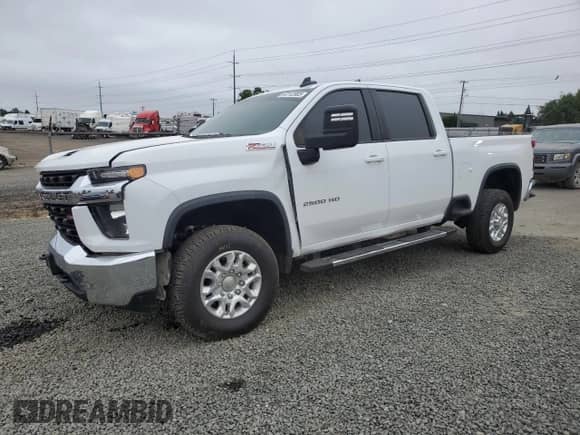 2023 Chevrolet Silverado 2500HD LT z VIN 1GC1YNEY0PF223252, wystawiony jako Copart lot #62312085 z przebiegiem 53 420 mil mil oraz Szkoda całkowita • Salvage title. Historia ofert i sprzedaży dostępna na DreamBid. Obrazek 1.