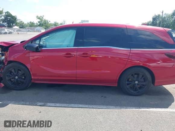 2023 Honda Odyssey Sport z VIN 5FNRL6H7XPB038432, wystawiony jako IAAI lot #42668748 z przebiegiem 28 642 mil mil oraz . Historia ofert i sprzedaży dostępna na DreamBid. Obrazek 13.