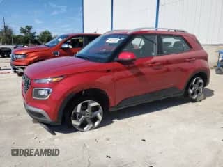 2021 Hyundai Venue SEL with VIN KMHRC8A35MU126242, listed as a Copart auction lot 84901925 with 2,515 mi miles and Salvage title. Bid and sale history available at DreamBid. Image 1.