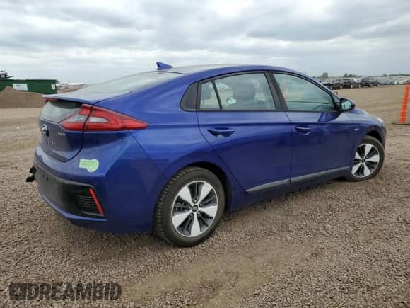 2019 Hyundai Ioniq with VIN KMHC65LD6KU137541, listed as a Copart auction lot 62223965 with 35,943 mi miles and Salvage title. Bid and sale history available at DreamBid. Image 3.