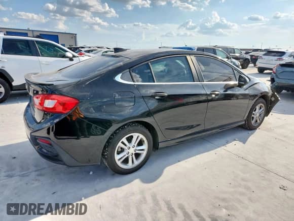 2016 Chevrolet Cruze LT with VIN 1G1BE5SM6G7319467, listed as a Copart auction lot 69517925 with 97,797 mi miles and Salvage title. Bid and sale history available at DreamBid. Image 3.