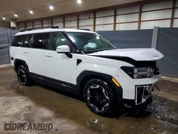 2024 Hyundai Santa Fe SEL z VIN 5NMP2DGLXRH013092, wystawiony jako Copart lot #42033475 z przebiegiem 24 048 mil mil oraz Szkoda całkowita • Salvage title. Historia ofert i sprzedaży dostępna na DreamBid. Obrazek 4.