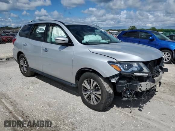 2019 Nissan Pathfinder SL with VIN 5N1DR2MN7KC619104, listed as a Copart auction lot 85887435 with Not provided miles and Clean title. Bid and sale history available at DreamBid. Image 4.