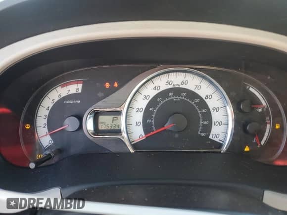 2011 Toyota Sienna SE with VIN 5TDXK3DC2BS107789, listed as a Copart auction lot 82269975 with 175,334 mi miles and Salvage title. Bid and sale history available at DreamBid. Image 9.