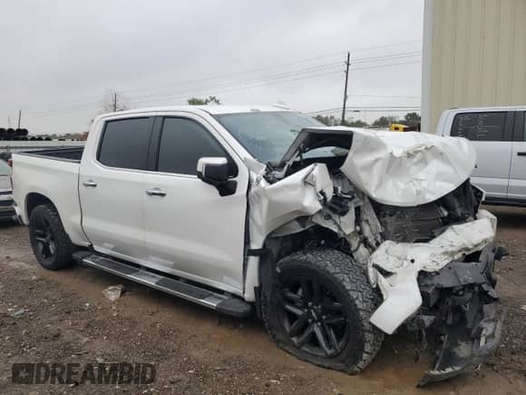2020 Chevrolet Silverado 1500 High Country with VIN 3GCUYHED3LG287631, listed as a Copart auction lot 83808964 with Not provided miles and Salvage title. Bid and sale history available at DreamBid. Image 4.