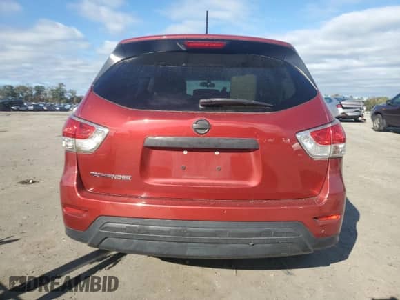 2014 Nissan Pathfinder S with VIN 5N1AR2MN6EC708914, listed as a Copart auction lot 86530865 with 100,981 mi miles and Salvage title. Bid and sale history available at DreamBid. Image 6.
