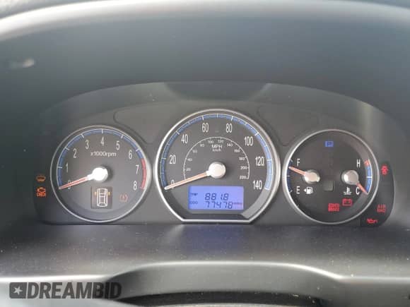 2007 Hyundai Santa Fe SE с VIN 5NMSH13E87H008565, выставлен на аукционе Copart как лот 71647624 с пробегом 77 478 миль миль и Списание • Salvage title. История ставок и продаж доступна на DreamBid. Изображение 9.