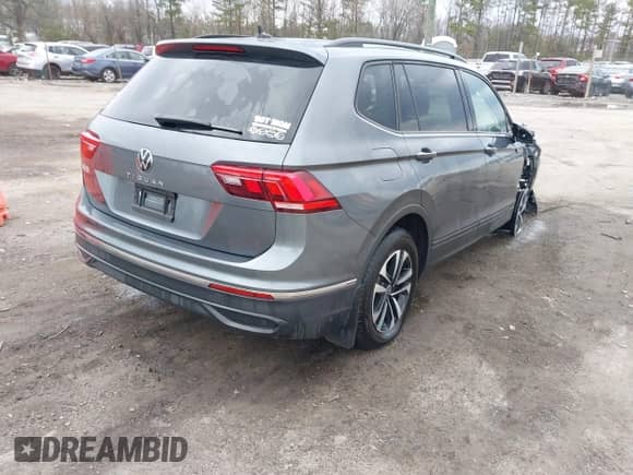 2024 Volkswagen Tiguan S с VIN 3VVRB7AX8RM111008, выставлен на аукционе IAAI как лот 41857646 с пробегом 23 099 миль миль и . История ставок и продаж доступна на DreamBid. Изображение 4.