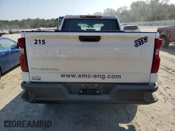 2024 Chevrolet Silverado 1500 Work Truck с VIN 1GCRAAED1RZ168311, выставлен на аукционе Copart как лот 68697334 с пробегом 24 939 миль миль и Списание • Salvage title. История ставок и продаж доступна на DreamBid. Изображение 6.