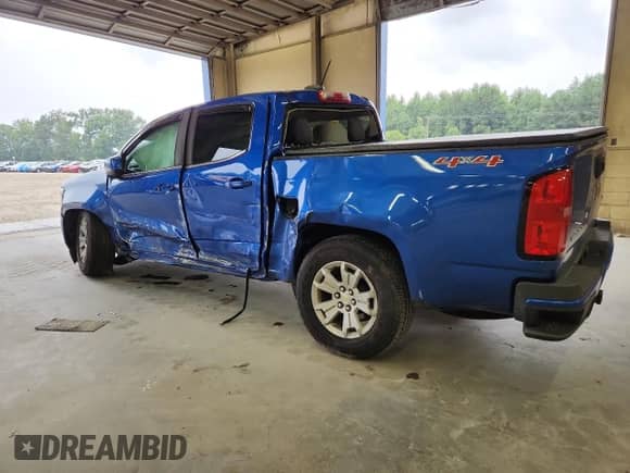 2020 Chevrolet Colorado 4WD LT z VIN 1GCGTCEN1L1172273, wystawiony jako Copart lot #67716745 z przebiegiem 95 006 mil mil oraz Szkoda całkowita • Salvage title. Historia ofert i sprzedaży dostępna na DreamBid. Obrazek 2.