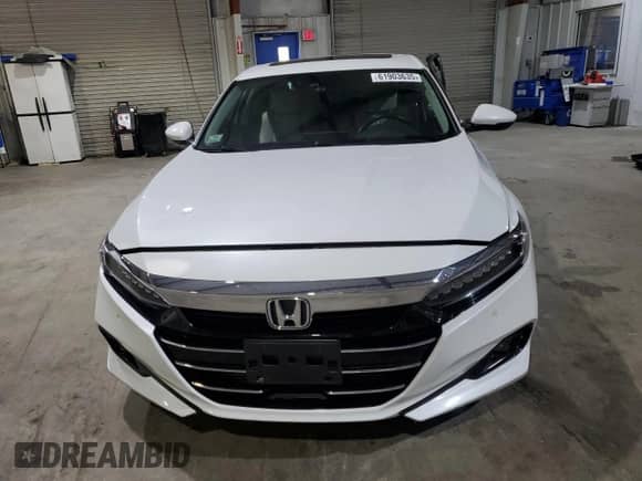 2022 Honda Accord Touring с VIN 1HGCV2F9XNA012160, выставлен на аукционе Copart как лот 61903635 с пробегом 25 792 миль миль и Списание • Salvage title. История ставок и продаж доступна на DreamBid. Изображение 5.
