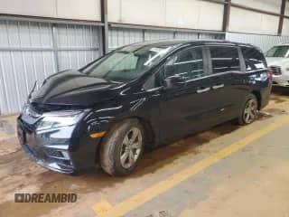 2020 Honda Odyssey EX with VIN 5FNRL6H50LB011815, listed as a Copart auction lot 57649335 with Not provided miles and Salvage title. Bid and sale history available at DreamBid. Image 1.