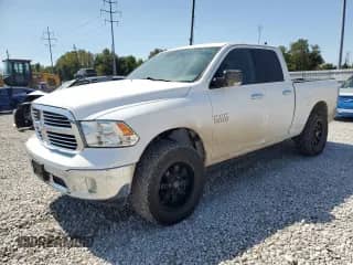2018 Ram 1500 Big Horn z VIN 1C6RR7GG4JS247415, wystawiony jako Copart lot #80218575 z przebiegiem 97 630 mil mil oraz Czysty tytuł • Clean title. Historia ofert i sprzedaży dostępna na DreamBid. Obrazek 1.