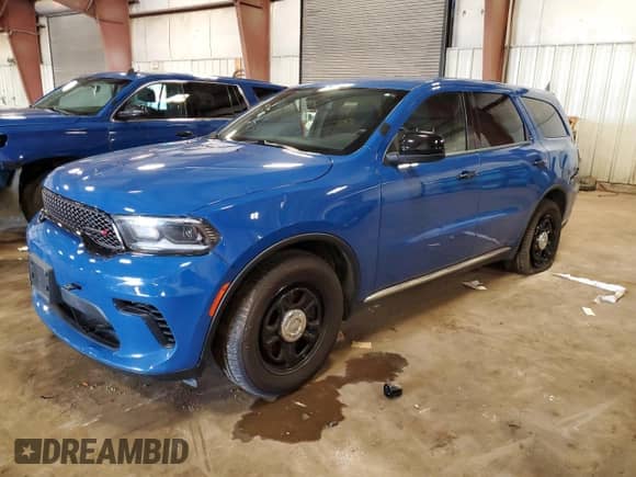 2023 Dodge Durango Pursuit z VIN 1C4SDJFT4PC673533, wystawiony jako Copart lot #67371795 z przebiegiem 24 790 mil mil oraz Szkoda całkowita • Salvage title. Historia ofert i sprzedaży dostępna na DreamBid. Obrazek 1.