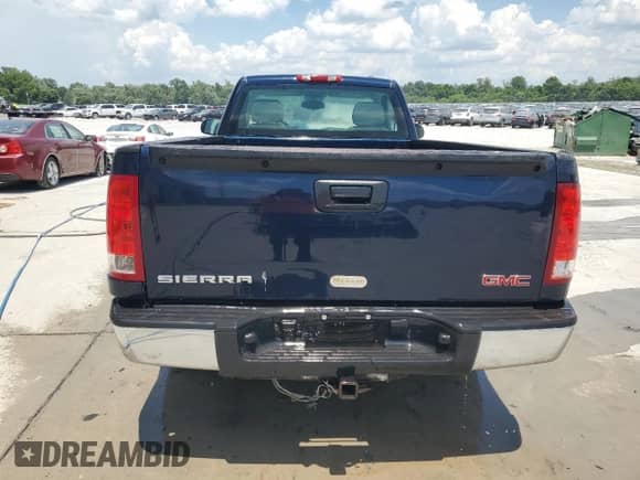 2008 GMC Sierra 1500 Work Truck with VIN 1GTEC14X28Z101249, listed as a Copart auction lot 62340205 with 187,015 mi miles and Salvage title. Bid and sale history available at DreamBid. Image 6.