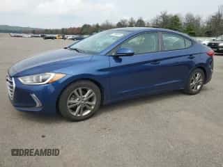 2017 Hyundai Elantra SE z VIN 5NPD84LF4HH052053, wystawiony jako Copart lot #67096385 z przebiegiem 125 875 mil mil oraz Szkoda całkowita • Salvage title. Historia ofert i sprzedaży dostępna na DreamBid. Obrazek 1.