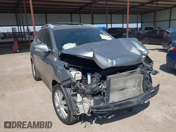 2013 Hyundai Tucson Limited с VIN KM8JU3AC0DU575020, выставлен на аукционе IAAI как лот 43324786 с пробегом 225 691 миль миль и . История ставок и продаж доступна на DreamBid. Изображение 1.
