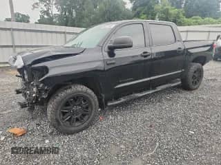 2021 Toyota Tundra SR5 with VIN 5TFEY5F11MX276972, listed as a Copart auction lot 69311965 with 34,558 mi miles and Salvage title. Bid and sale history available at DreamBid. Image 1.