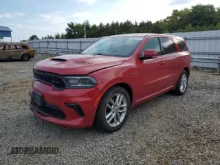 2021 Dodge Durango R/T with VIN 1C4SDJCT0MC555544, listed as a Copart auction lot 70867355 with 88,750 mi miles and Salvage title. Bid and sale history available at DreamBid. Image 1.