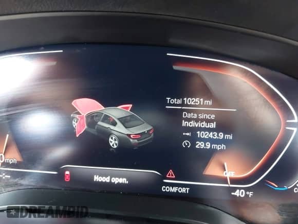 2023 BMW 5 Series 540i xDrive z VIN WBA73BJ09PWY17343, wystawiony jako IAAI lot #40755365 z przebiegiem 10 251 mil mil oraz . Historia ofert i sprzedaży dostępna na DreamBid. Obrazek 7.