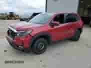 2022 Honda Passport EX-L with VIN 5FNYF8H51NB030858, listed as a Copart auction lot 81727705 with 30,817 mi miles and Non repairable. Bid and sale history available at DreamBid. Image 1.