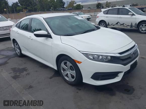 2016 Honda Civic LX с VIN 19XFC2F50GE240473, выставлен на аукционе IAAI как лот 43305993 с пробегом 45 526 миль миль и . История ставок и продаж доступна на DreamBid. Изображение 1.