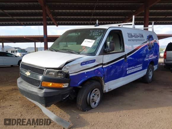 2018 Chevrolet Express Cargo с VIN 1GCWGAFP5J1198568, выставлен на аукционе IAAI как лот 42790647 с пробегом 115 569 миль миль и . История ставок и продаж доступна на DreamBid. Изображение 6.
