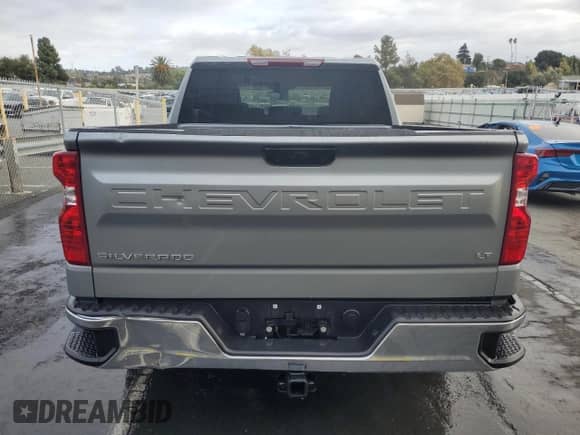 2025 Chevrolet Silverado 1500 LT with VIN 1GCUKDED1SZ124341, listed as a Copart auction lot 89708835 with 16,160 mi miles and Clean title. Bid and sale history available at DreamBid. Image 6.