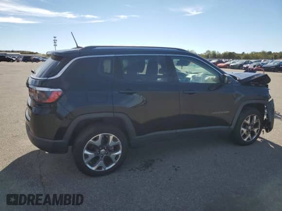 2021 Jeep Compass Limited with VIN 3C4NJDCB1MT503035, listed as a Copart auction lot 86540245 with 121,472 mi miles and Salvage title. Bid and sale history available at DreamBid. Image 3.