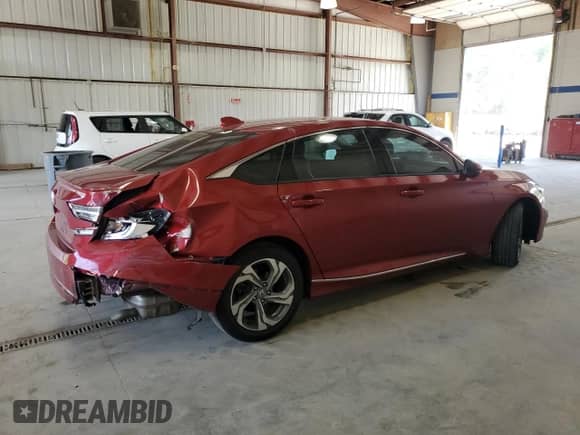 2018 Honda Accord EX-L with VIN 1HGCV1F67JA235167, listed as a Copart auction lot 62450615 with 84,976 mi miles and Salvage title. Bid and sale history available at DreamBid. Image 3.