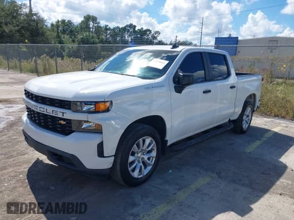 2021 Chevrolet Silverado 1500 Custom z VIN 3GCPWBEK3MG313368, wystawiony jako IAAI lot #43510666 z przebiegiem 47 675 mil mil oraz . Historia ofert i sprzedaży dostępna na DreamBid. Obrazek 17.