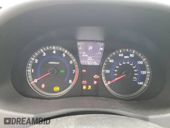 2012 Hyundai Accent GS z VIN KMHCT5AE7CU031833, wystawiony jako Copart lot #86186635 z przebiegiem 176 546 mil mil oraz Szkoda całkowita • Salvage title. Historia ofert i sprzedaży dostępna na DreamBid. Obrazek 9.