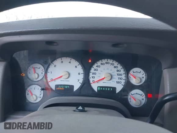 2005 Dodge 1500 SLT with VIN 1D7HA16N95J551169, listed as a IAAI auction lot 43351543 with 220,789 mi miles and . Bid and sale history available at DreamBid. Image 7.