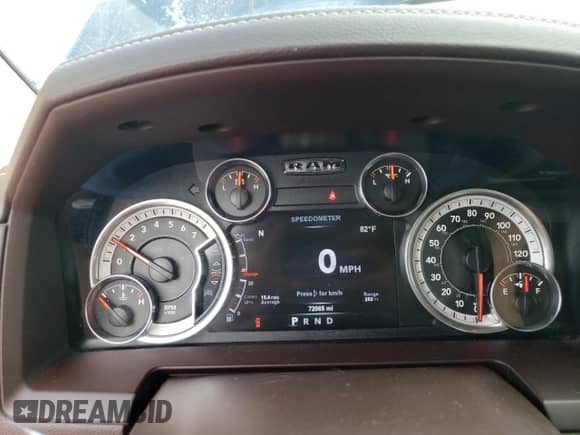 2017 Ram 1500 Laramie with VIN 1C6RR7NTXHS780475, listed as a Copart auction lot 67849795 with 72,065 mi miles and Salvage title. Bid and sale history available at DreamBid. Image 9.