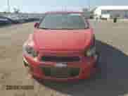 2013 Chevrolet Sonic LT with VIN 1G1JC5SH2D4129313, listed as a Copart auction lot 84061735 with 42,688 mi miles and Salvage title. Bid and sale history available at DreamBid. Image 5.