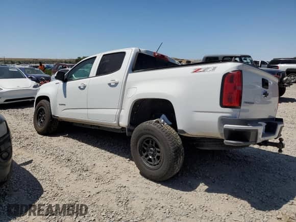 2016 Chevrolet Colorado 4WD Z71 z VIN 1GCPTDE16G1268103, wystawiony jako Copart lot #59140095 z przebiegiem 87 105 mil mil oraz Szkoda całkowita • Salvage title. Historia ofert i sprzedaży dostępna na DreamBid. Obrazek 2.