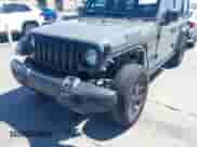 2021 Jeep Wrangler Unlimited 80th Anniversary with VIN 1C4HJXDG0MW692859, listed as a IAAI auction lot 43138758 with 58,354 mi miles and . Bid and sale history available at DreamBid. Image 6.