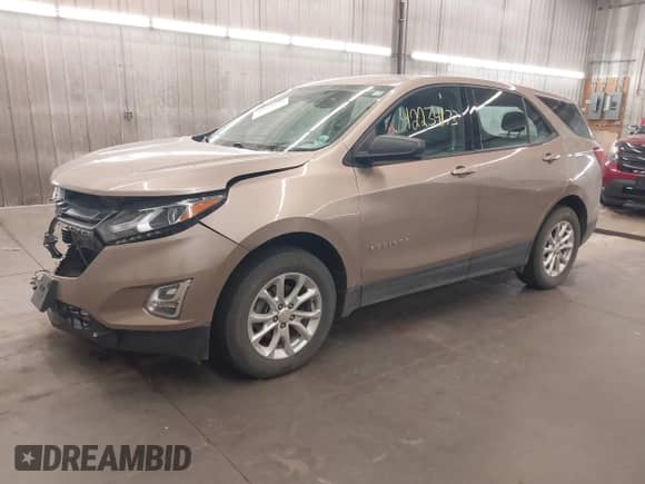 2019 Chevrolet Equinox LS with VIN 2GNAXHEV7K6199391, listed as a IAAI auction lot 42234173 with 106,275 mi miles and . Bid and sale history available at DreamBid. Image 18.