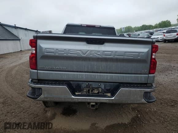 2023 Chevrolet Silverado 1500 LT with VIN 1GCRDDED9PZ233153, listed as a Copart auction lot 58030305 with 28,170 mi miles and Salvage title. Bid and sale history available at DreamBid. Image 6.