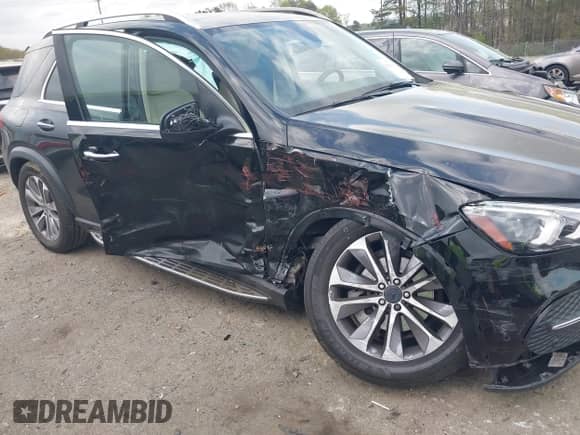 2023 Mercedes-Benz GLE 350 with VIN 4JGFB4JB4PA918619, listed as a IAAI auction lot 41942725 with 16,030 mi miles and . Bid and sale history available at DreamBid. Image 6.