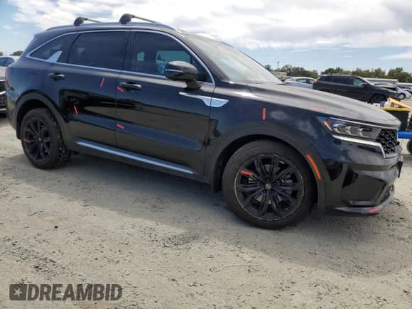 2022 Kia Sorento SX Prestige with VIN KNDRMDLH6N5088261, listed as a Copart auction lot 67133025 with 57,902 mi miles and Salvage title. Bid and sale history available at DreamBid. Image 4.
