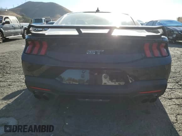 2024 Ford Mustang GT with VIN 1FA6P8CF0R5414938, listed as a Copart auction lot 72004345 with 21,408 mi miles and Salvage title. Bid and sale history available at DreamBid. Image 6.