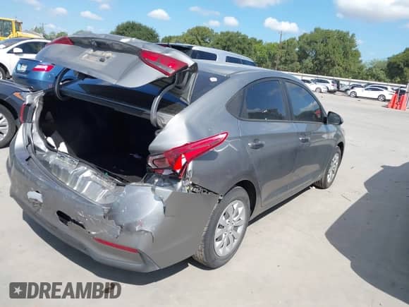 2021 Hyundai Accent SE with VIN 3KPC24A63ME139019, listed as a IAAI auction lot 42961095 with 85,114 mi miles and . Bid and sale history available at DreamBid. Image 4.