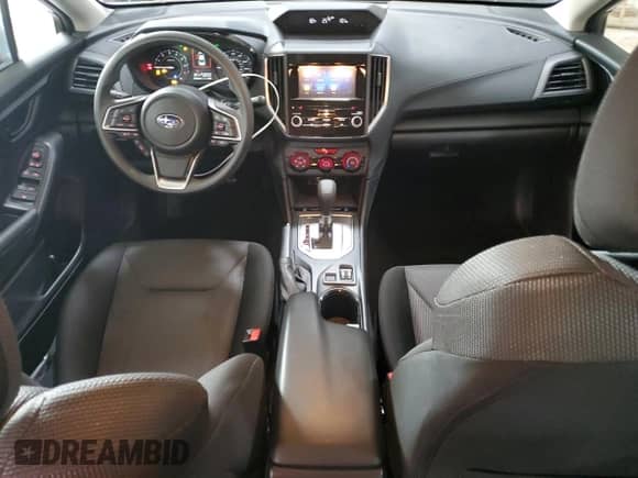 2022 Subaru Impreza Premium with VIN 4S3GKAV69N3607001, listed as a Copart auction lot 65940355 with 25,177 mi miles and Salvage title. Bid and sale history available at DreamBid. Image 8.