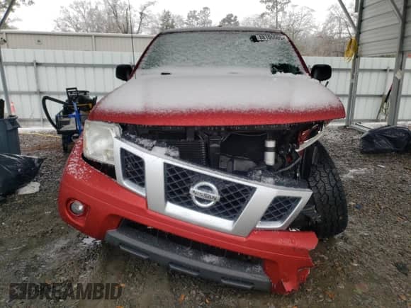 2014 Nissan Frontier SV with VIN 1N6AD0CU1EN747024, listed as a Copart auction lot 88105505 with 35,291 mi miles and Salvage title. Bid and sale history available at DreamBid. Image 5.